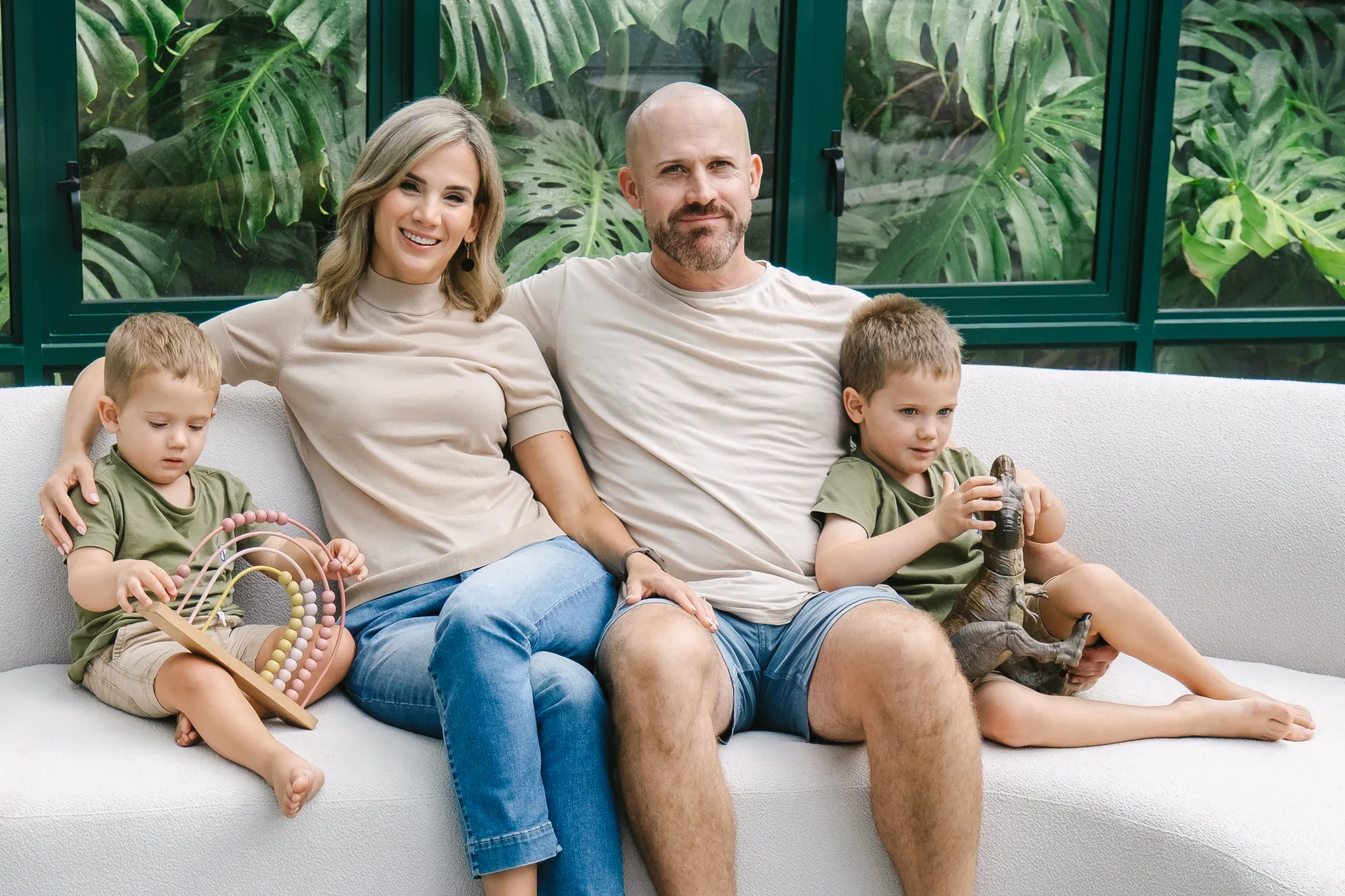 Where I am today. With my boys.